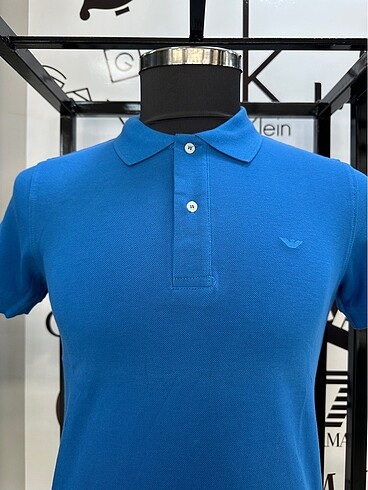 Armani Jeans Armani Mavi Renk Polo Yaka Tişört