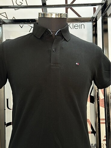 Tommy Hilfiger Tommy Hilfiger Siyah Renk Polo Yaka Tişört