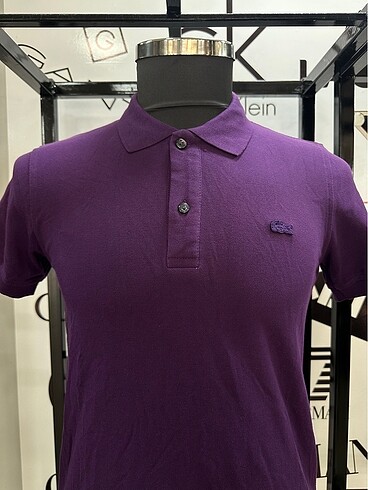 Lacoste Lacoste Mor Renk Polo Yaka Tişört
