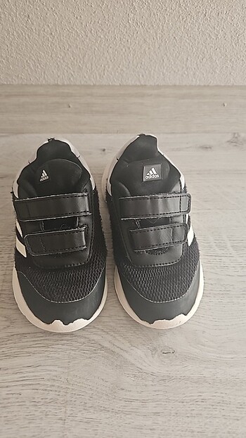 25 Beden siyah Renk Adidas tensaur run çocuk spor ayakkabı