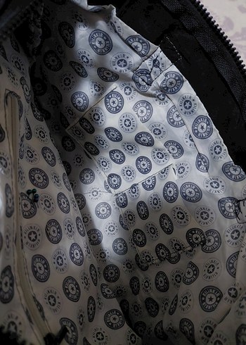 Fermuarlı Siyah Batik Desenli Kadın Omuz Çantası klinkır - Görsel 4