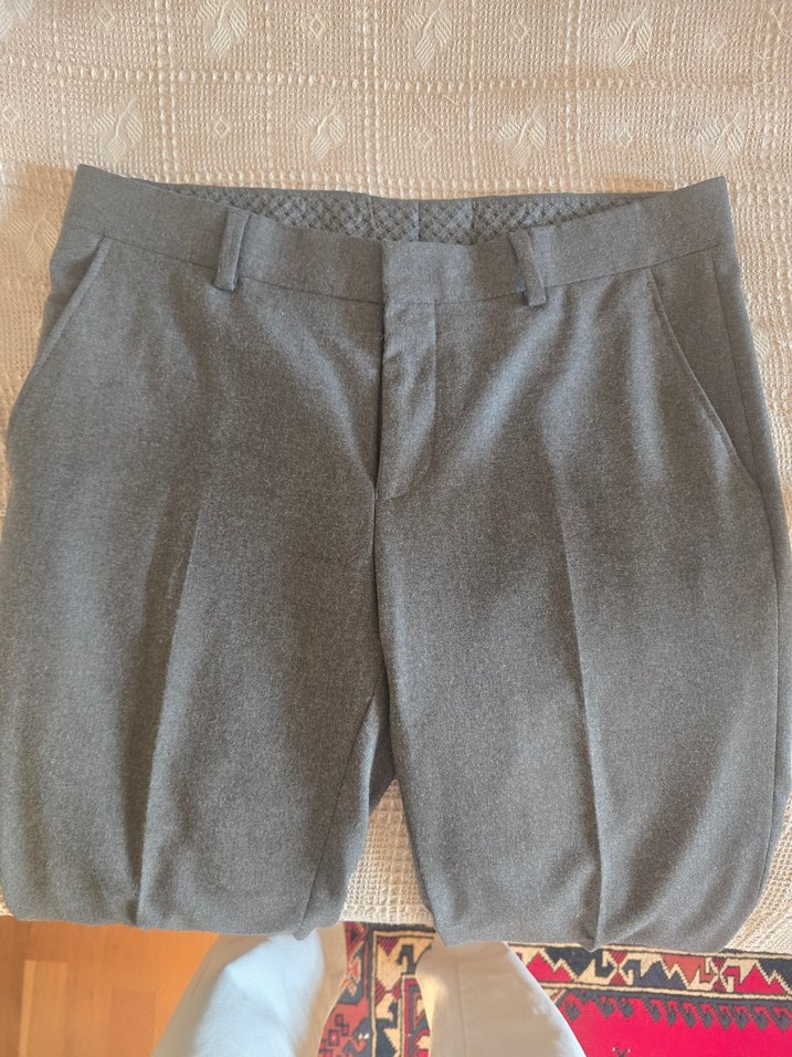 Network pantalon dışı yünlü kot 32 beden giyene tam uyar - Görsel 5