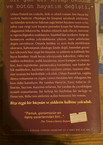 Orhan Pamuk - Yeni Hayat Romanı - Görsel 5