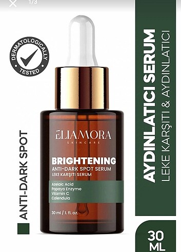 Leke karsıtı serum