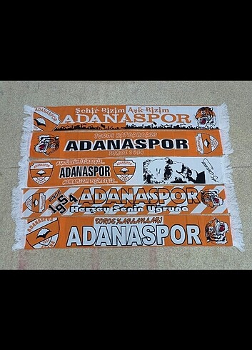 Adanaspor dokuma atkı(adet fiyatıdır)