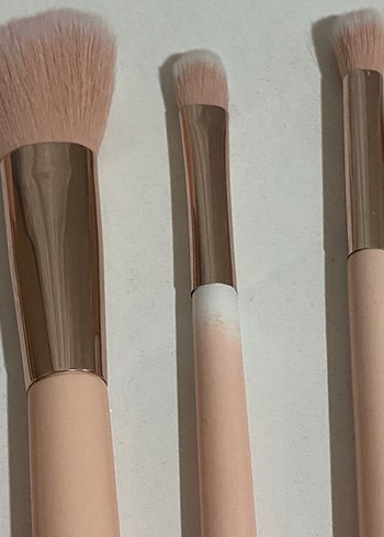 Eklips pembe Makyaj Fırça Seti - Görsel 2