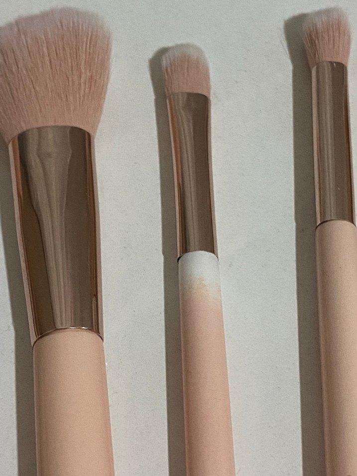 Eklips pembe Makyaj Fırça Seti - Görsel 2