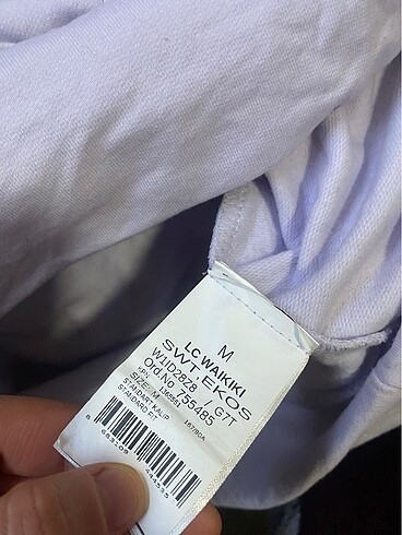 m Beden mor Renk Lcw sweatshirt