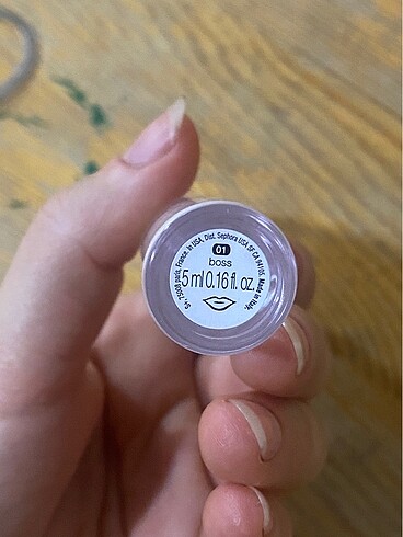 Beden Sephora şeffaf glos
