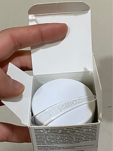 Sinoz pure cica krem - Görsel 4