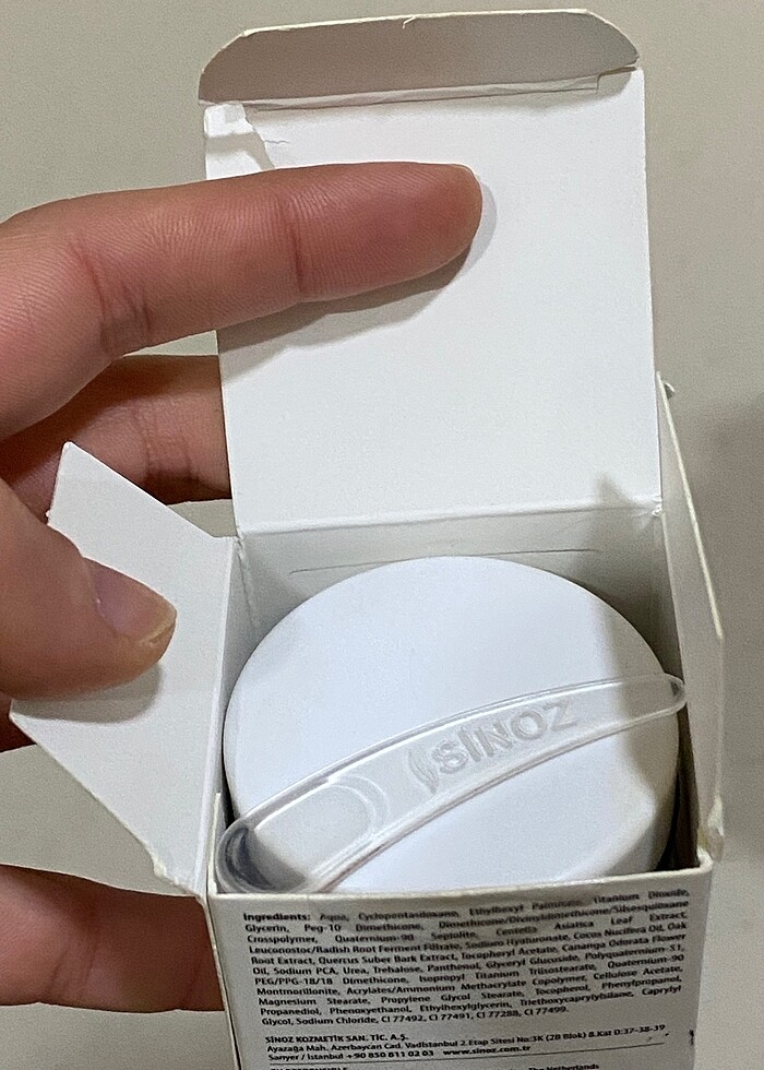 Sinoz pure cica krem - Görsel 4