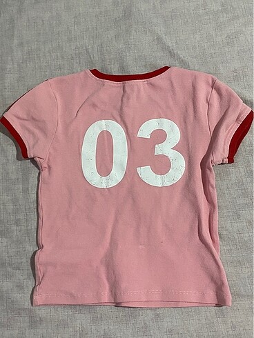 Koton Koton pembe crop tişört