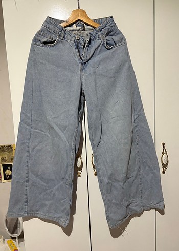 Mavi Jeans Acik Mavi Genis Paca Denim Jean