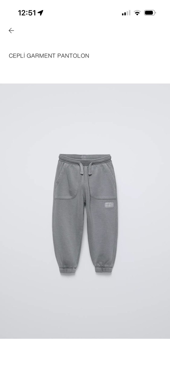ZARA Çocuk Sweatpant - Görsel 2