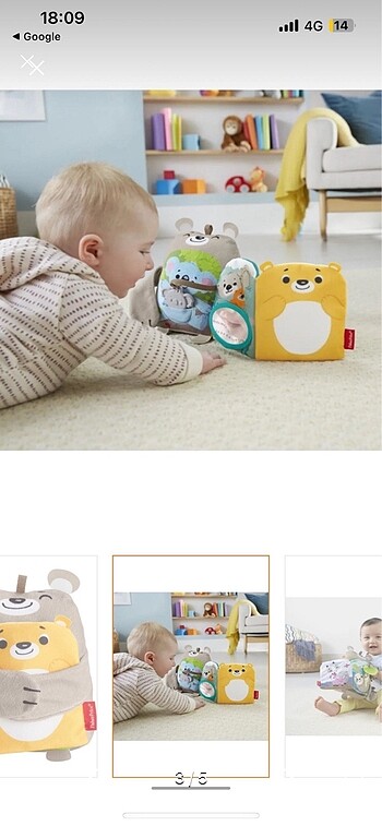 Fisher Price Fisher price hışırtılı kitap