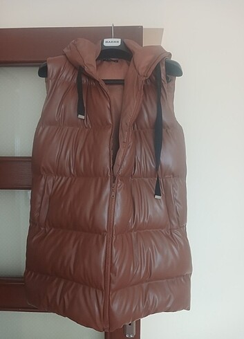 Diğer Taba deri gorunumlu sisme yelek