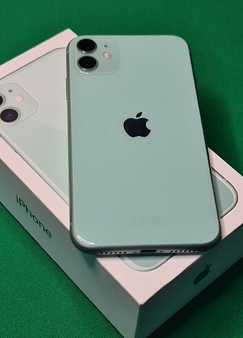 TR IPHONE 11 128 GB YEŞİL 10 AY GARANTİLİ PİL 0