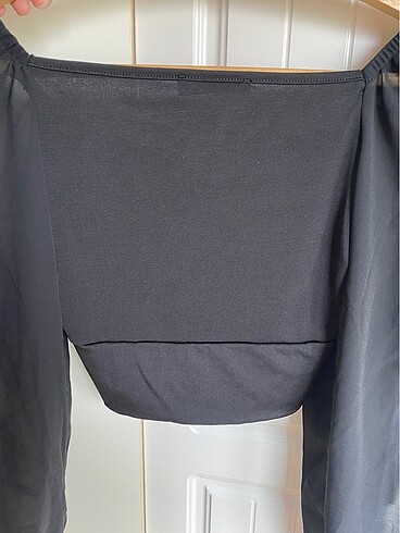 m Beden siyah Renk Siyah crop