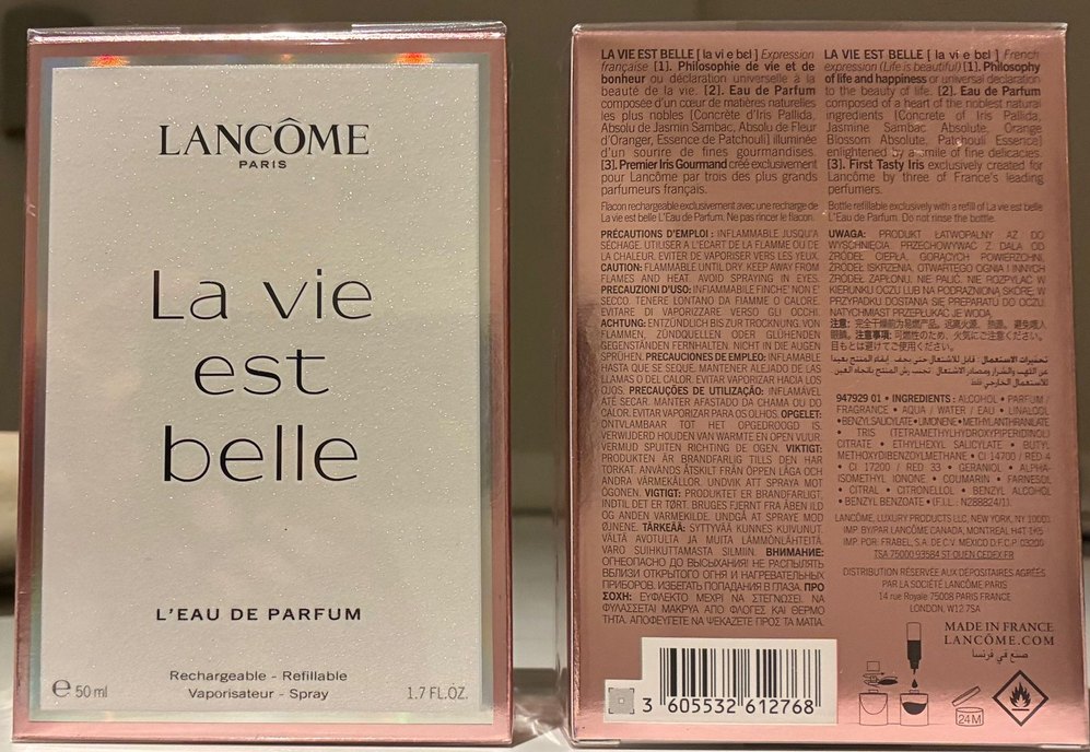 Lancôme La Vie Est Belle Kadın Parfümü 50 ml - Görsel 3