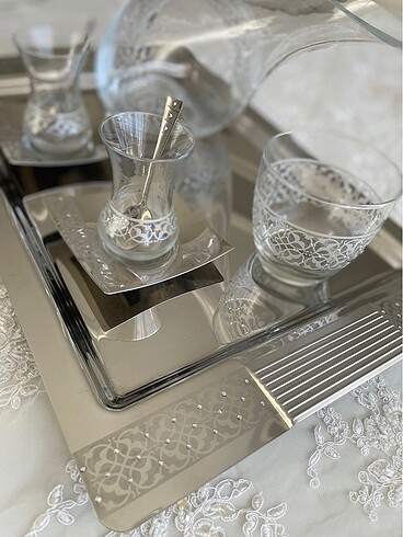 Çay ve su seti - Görsel 4