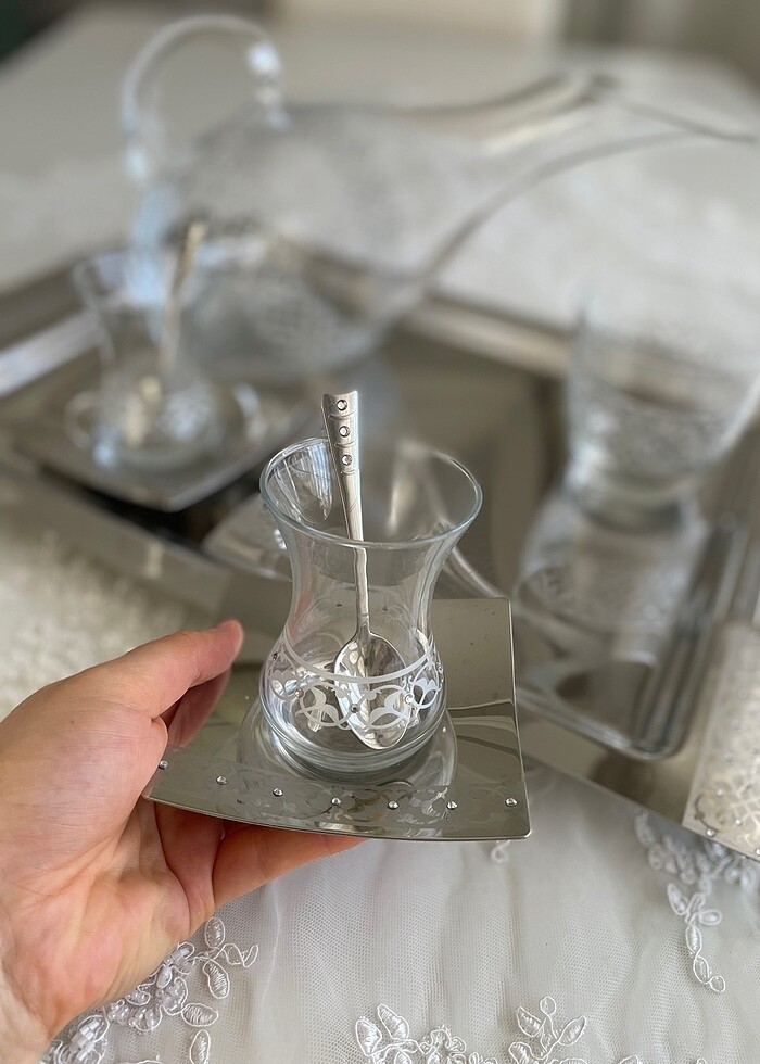 Çay ve su seti - Görsel 2