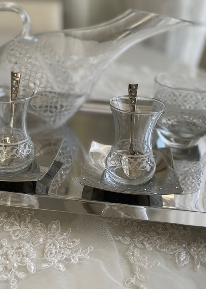 Çay ve su seti - Görsel 3