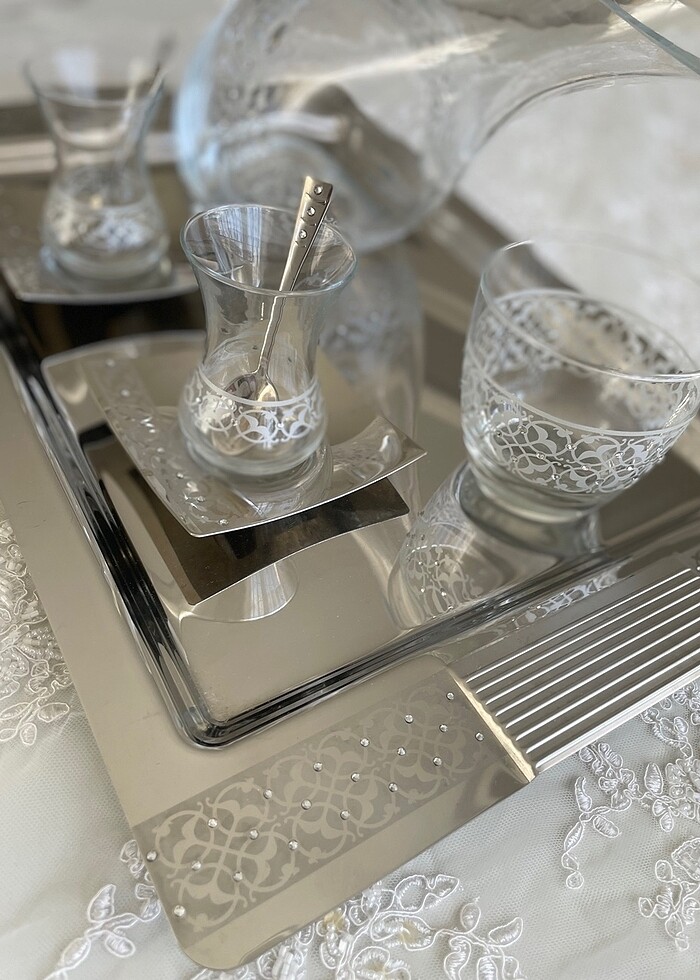 Çay ve su seti - Görsel 4