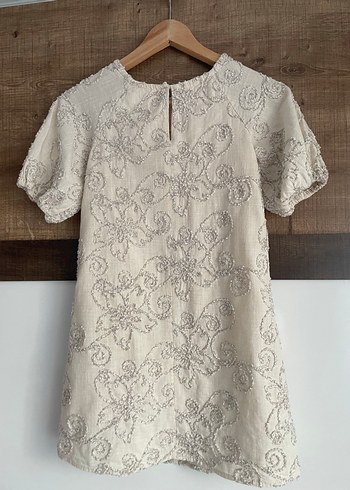 Zara Dantel İşlemeli Bohem elbise - Görsel 2