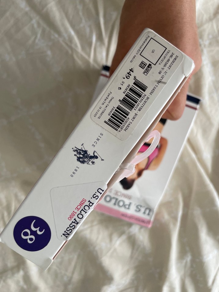 U.S. Polo Assn. Kadın Sporcu Mini Şortlu Takım & külot - Görsel 5