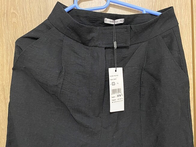 m Beden Siyah Kumaş Pantolon