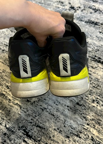 FS-A Desenli Erkek Çocuk Sneakers Sarı Gri - Görsel 4