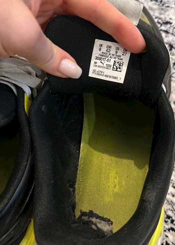 FS-A Desenli Erkek Çocuk Sneakers Sarı Gri - Görsel 5