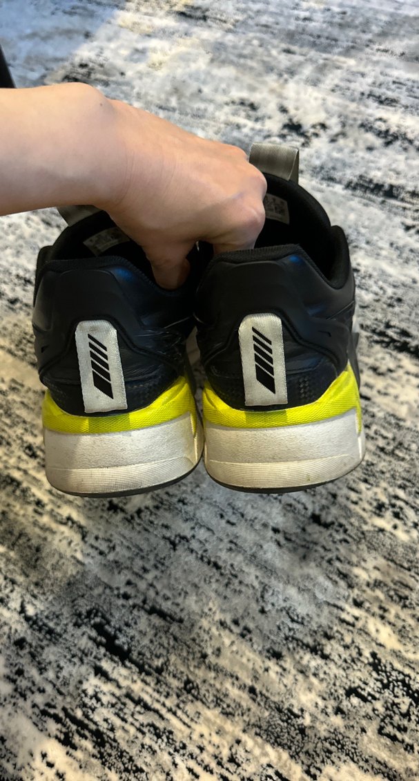 FS-A Desenli Erkek Çocuk Sneakers Sarı Gri - Görsel 4