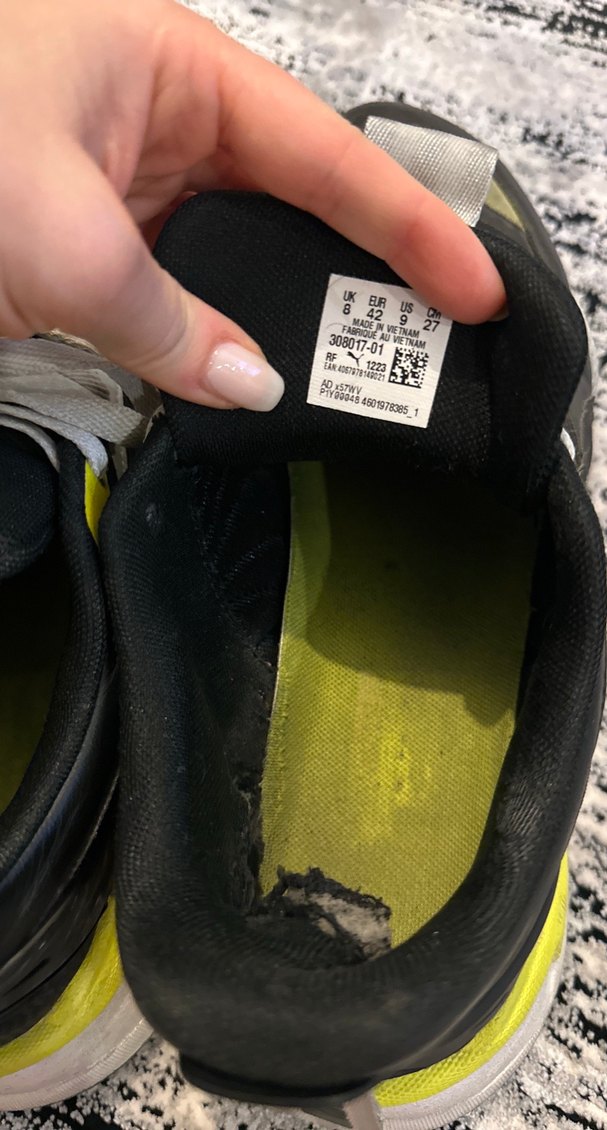 FS-A Desenli Erkek Çocuk Sneakers Sarı Gri - Görsel 5