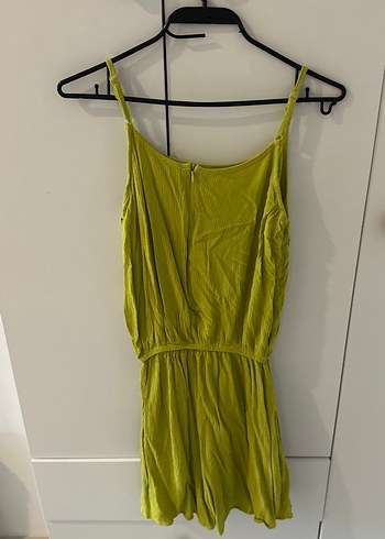 Sarı Nakışlı Bohem Kadın Tulum - Görsel 2