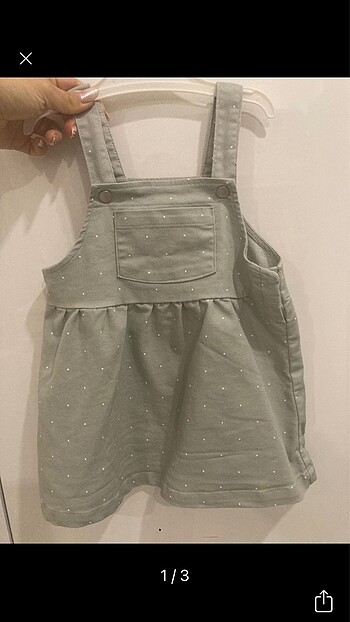 H&M 9-12 ay bebek elbise