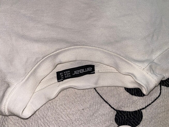m Beden beyaz Renk T-shirt crop