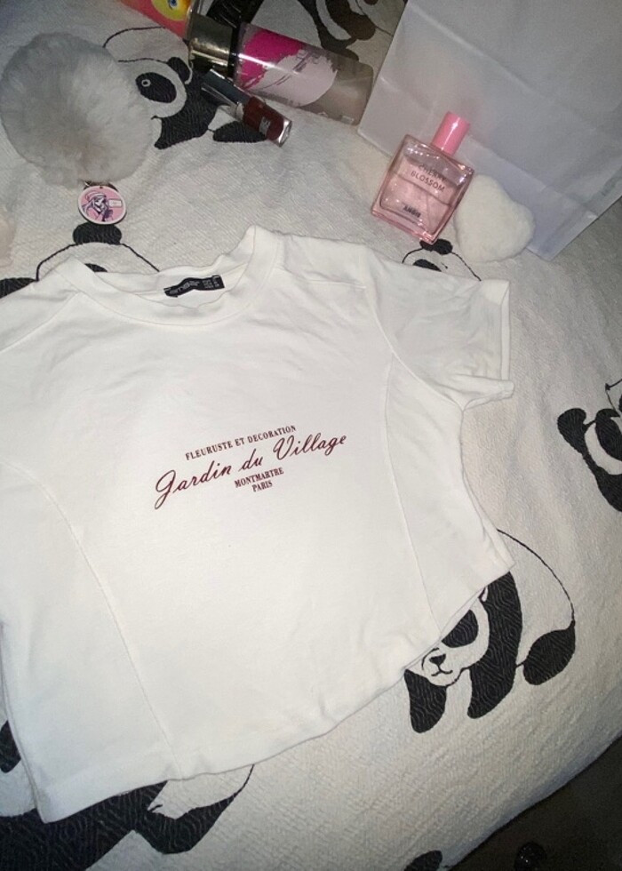 T-shirt crop - Görsel 2