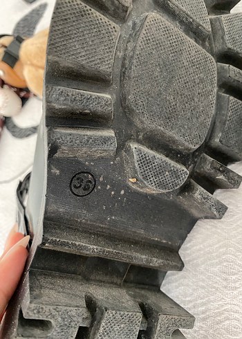 Siyah Rugan Platform Topuklu Gotik Ayakkabı - Görsel 10