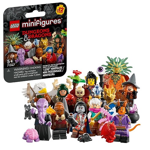 Lego mini figür 71047 dungeos Dragons