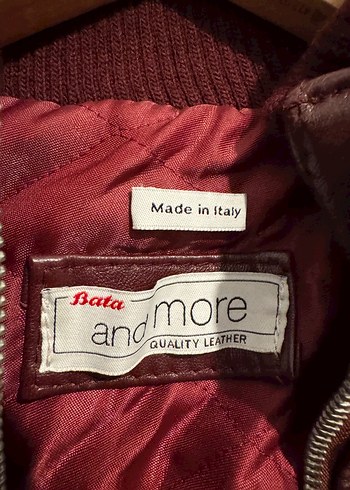 xl Beden bordo Renk Bordo Deri Kadın Ceket Fermuarlı