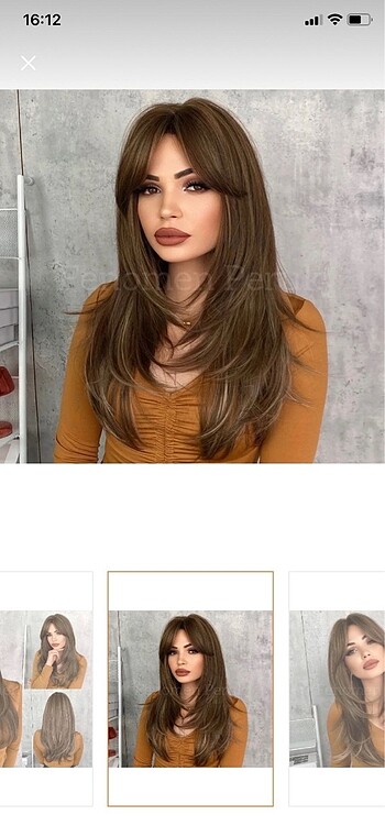 Diğer OMBRELİ KUMRAL PERUK