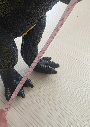 Koyu Siyah Dinozor Aksiyon Figürü - Görsel 5