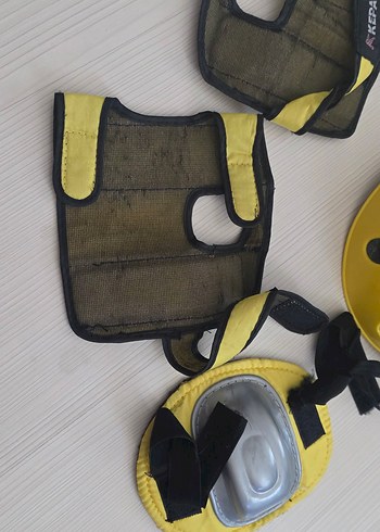 Sarı bisiklet Dizliği Velcro - Görsel 2