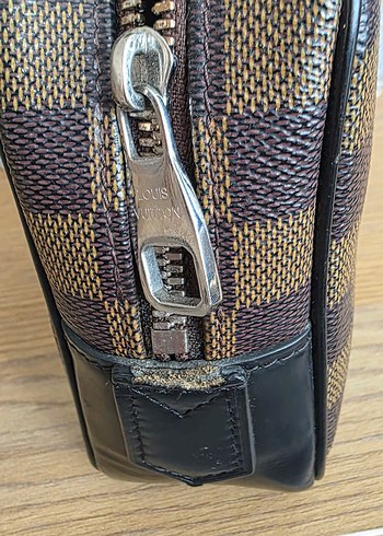 Kahverengi Deri Erkek Clutch Çanta - Görsel 3