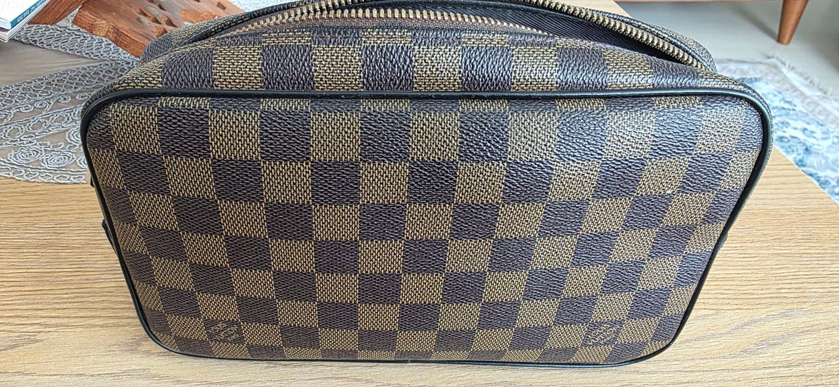 Kahverengi Deri Erkek Clutch Çanta - Görsel 2