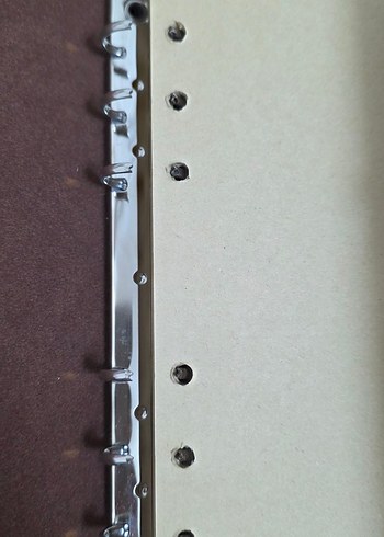 Mor Yaprak Desenli Defter - Görsel 5