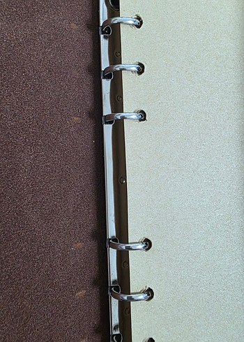 Mor Yaprak Desenli Defter - Görsel 6