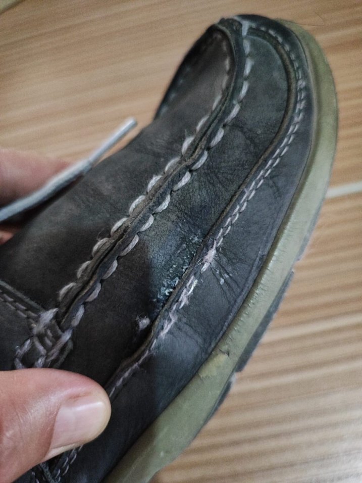 Gri Minimalist Erkek Ayakkabı Bağcığı - Görsel 4