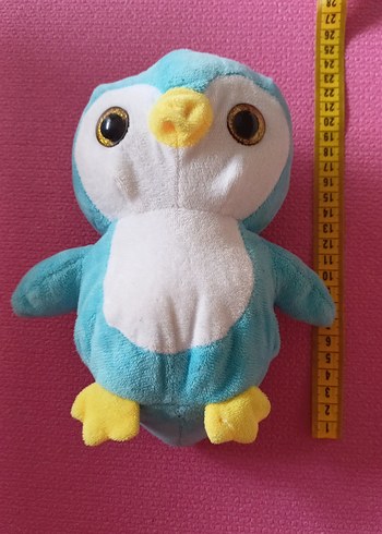 Mavi Peluş Penguen Oyuncak